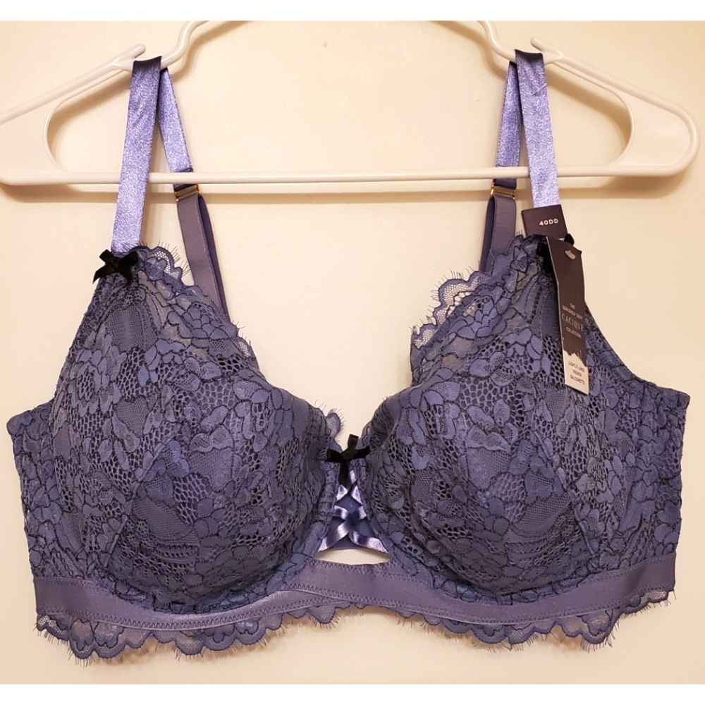NWT Cacique Lavender 40DD French Balconette Bra